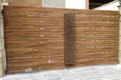 ss gates with CNC design